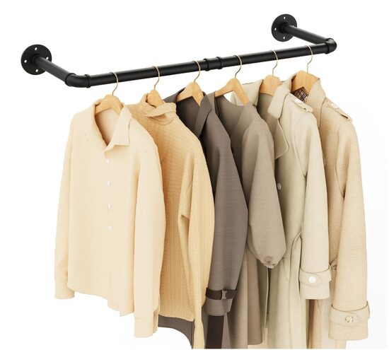 Вешалка настенная для одежды 110 см